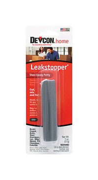 Devcon Leak-Stopper Steel Epoxy Putty Carded 1 Oz