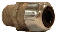 Conduit Fitting, Strain Relief Connector, 1/2-In.