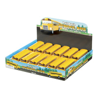 Toysmith 93268 5" Pull Back Die Cut School Bus