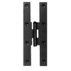 Acorn 7 in. L Black H Hinge 1 pk