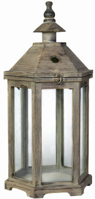 Polygon Temple Garden Lantern, Antique Finish, Large