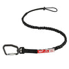 Milwaukee Aluminum/Nylon Black Locking Tool Lanyard 1 pk