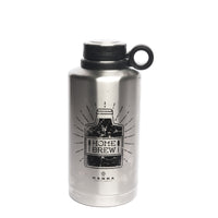 Manna 64 oz Home Brew Silver BPA Free Insulated Bottle