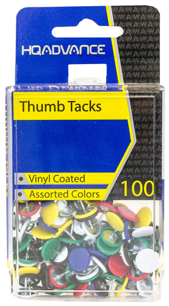 Hillman, Thumb Tack pack of 40 Black