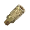 Amflo Brass Coupler 1/4 in. Male  1 (Pack of 10)