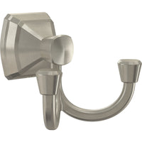 Delta Flynn 2.92 in. H X 3.07 in. W Brushed Nickel Gray Towel Hook