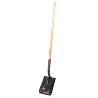 Razor-Back  Steel  9-1/2 in. W x 58.5 in. L Square Point  Shovel  Wood