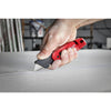 Milwaukee  Fastback  6-1/2 in. Press and Flip  Utility Knife Set  Red  2 pk