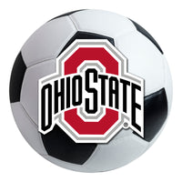 Ohio State University Soccer Ball Rug - 27in. Diameter