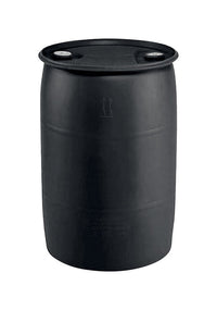 EarthMinded Black 55 gal Industrial Drum Polyethylene