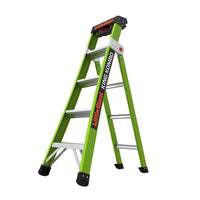 Little Giant King Kombo 8 ft. H X 24.5 in.   W Fiberglass Articulating Ladder Type IAA 375 lb. cap.