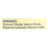 Losalt Reduced Sodium Iodized Salt - Case of 6 - 12.35 oz.