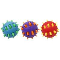 Multipet Assorted Spike Balls Rubber Dog Toy