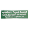 Let's Do Organics Toasted Coconut Flakes - Organic - Case of 12 - 7 oz.