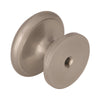 Amerock  Brass Classics  Round  Cabinet Knob  1-1/4 in. Dia. 1 in. Satin Nickel  1 pk