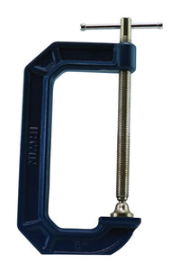 Irwin  Quick-Grip  6 in.  x 3-1/2 in. D Adjustable  C-Clamp  900 lb. 1 pc.