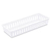 Sterilite 12.5 in. L X 5 in. W X 2.125 in. H White Storage Tray