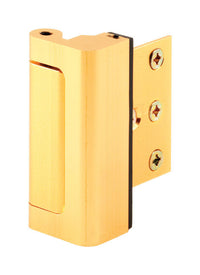 Prime-Line  Bright Brass  Gold  Aluminum  Entry Door Blocker  1 pk