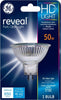 GE Reveal 50 W MR16 Decorative Halogen Bulb 650 lm White (Pack of 6)