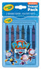 Crayola Paw Patrol Assorted Color Crayons and Activity Sheets 46 pk