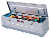 Truck Tool Chest, Bright Aluminum, Full Size