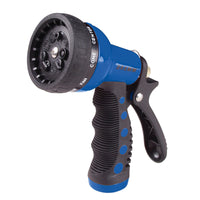 Dramm Touch 'N Flow 9 Pattern Adjustable Multi-Pattern Brass/Zinc Front Threaded Hose Nozzle