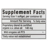 North American Herb and Spice Oreganol Oil of Oregano Super Strength - 60 Softgels