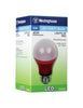 Westinghouse  A19  E26 (Medium)  LED Bulb  Red  40 Watt Equivalence 1 pk