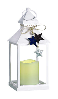 Paradise Lighting Plastic Star Flameless Lantern White (Pack of 9).