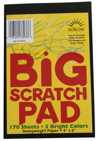 Norcom 78936-24 4 X 6 Big Scratch Pad 170 Sheets