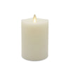 Matchless Darice Ivory Vanilla Honey Scent Pillar Flameless Flickering Candle 4.5 in. H x 3 in. Dia. (Pack of 4)