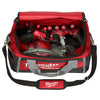 Milwaukee  PACKOUT  20 in. W x 13.8 in. H Ballistic Nylon  Tool Bag  3 pocket Black/Red  1 pc.