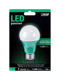 Feit Electric A19 E26 (Medium) LED Bulb Green 30 W 1 pk