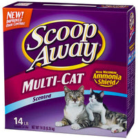 Cat Litter, Multi-Cat, Ammonia Shield, 14-Lbs.