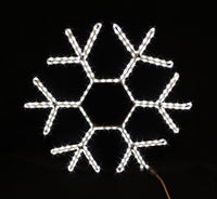 Celebrations  LED  White  Snowflake  Christmas Decor