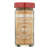 Morton & Bassett - Seasoning Organic Coriandr Gr - Case of 3-1.6 OZ