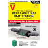 Victor Fast-Kill Toxic Bait Station and Bait Blocks For Mice and Rats 8 pk