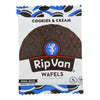 Rip Vanilla Wafels - Wafel Cookies & Cream Sgl - Case of 12 - 1.16 OZ