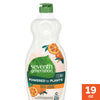 Seventh Generation Clementine Zest & Lemongrass Scent Liquid Dish Soap 19 oz 1 pk (Pack of 6)