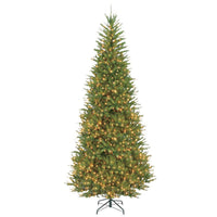 National Tree Dunhill Slim Fir Tree Clear Lights 700 Lights 10' 3444 Tips