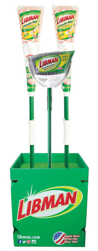 Libman 07919 Wonder Mop & Precision Angle Broom 24 Piece Display