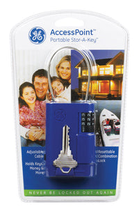 Kidde AccessPoint Blue Plastic/Steel Key Storage