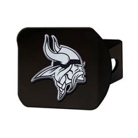 NFL - Minnesota Vikings  Black Metal Hitch Cover