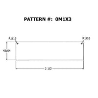 Alexandria Moulding 96 in. H x 3 in. W x 1 in. D Medium Density Fiberboard (Pack of 4)