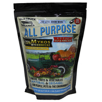 Organic Plant Fertilizer, Mykos Mycorrhizae Plus Kelp & Humic Acid, 5-2-3 Formula, 2.2-Lbs.