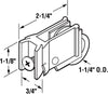 Prime-Line  1-1/4 in. Dia. x 2-1/4 in. L Aluminum/Steel  Roller Assembly  1 pk