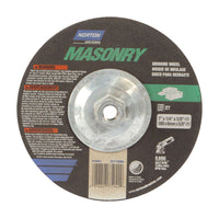 Norton Masonry 7 in. D X 5/8 in. in. Grinding Wheel