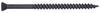 Fasn-Tite Trim Screws, Square, Black Phosphate, 2-1/4-In. x #6, 5-Lbs.