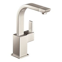 Spot resist stainless one-handle high arc bar faucet