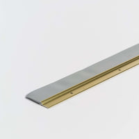 M-D Gold Aluminum/Vinyl Sweep For Doors 36 in. L X 0.25 in. T